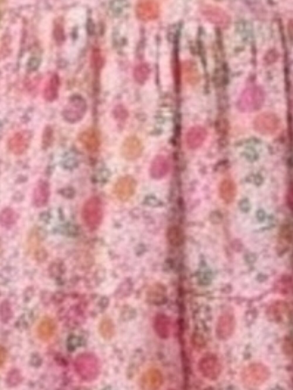 y2k women milkmaid mini dress large pink fairycore ditsy floral cottagecore